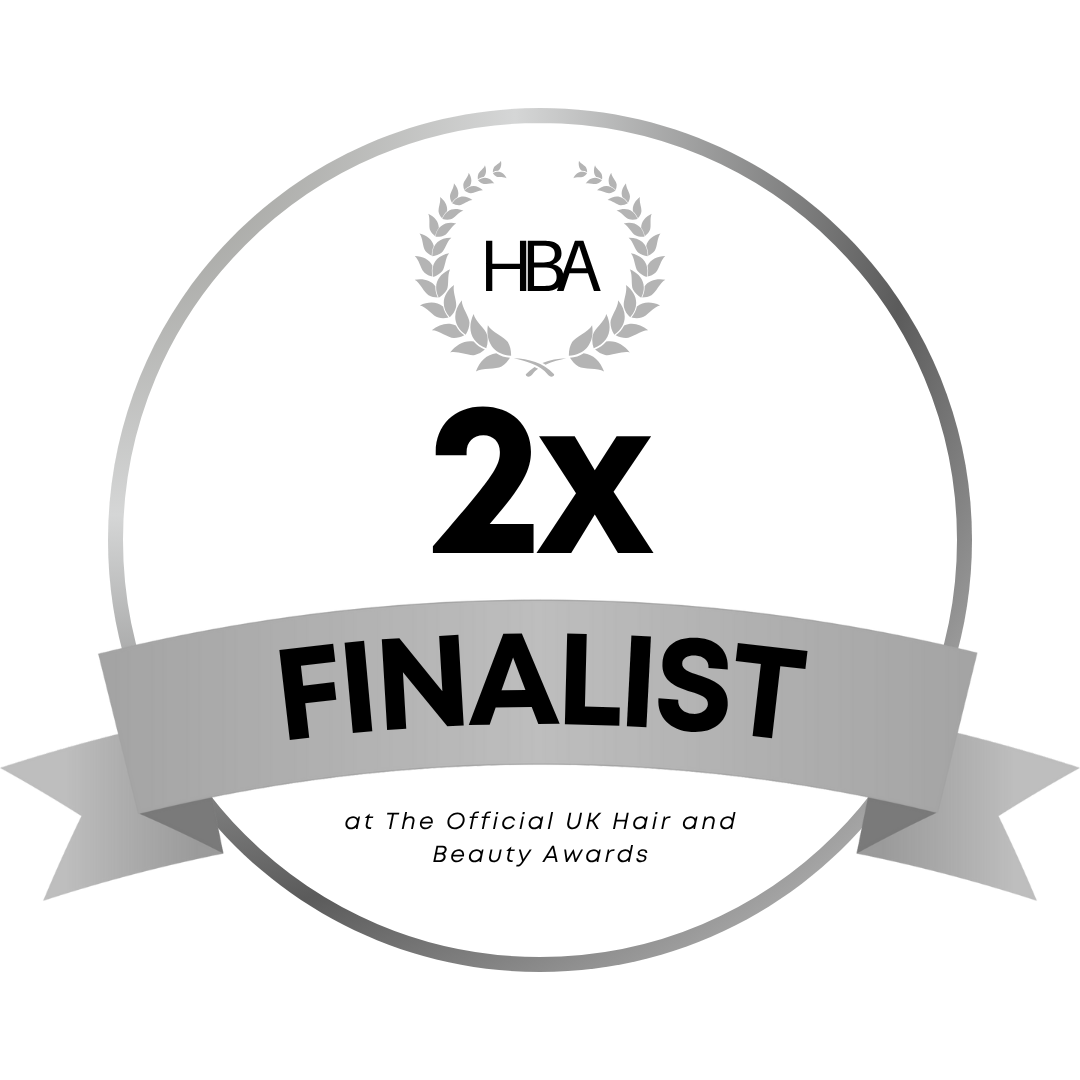 HBA two-time finalist at the Official UK Hair and Beauty Awards